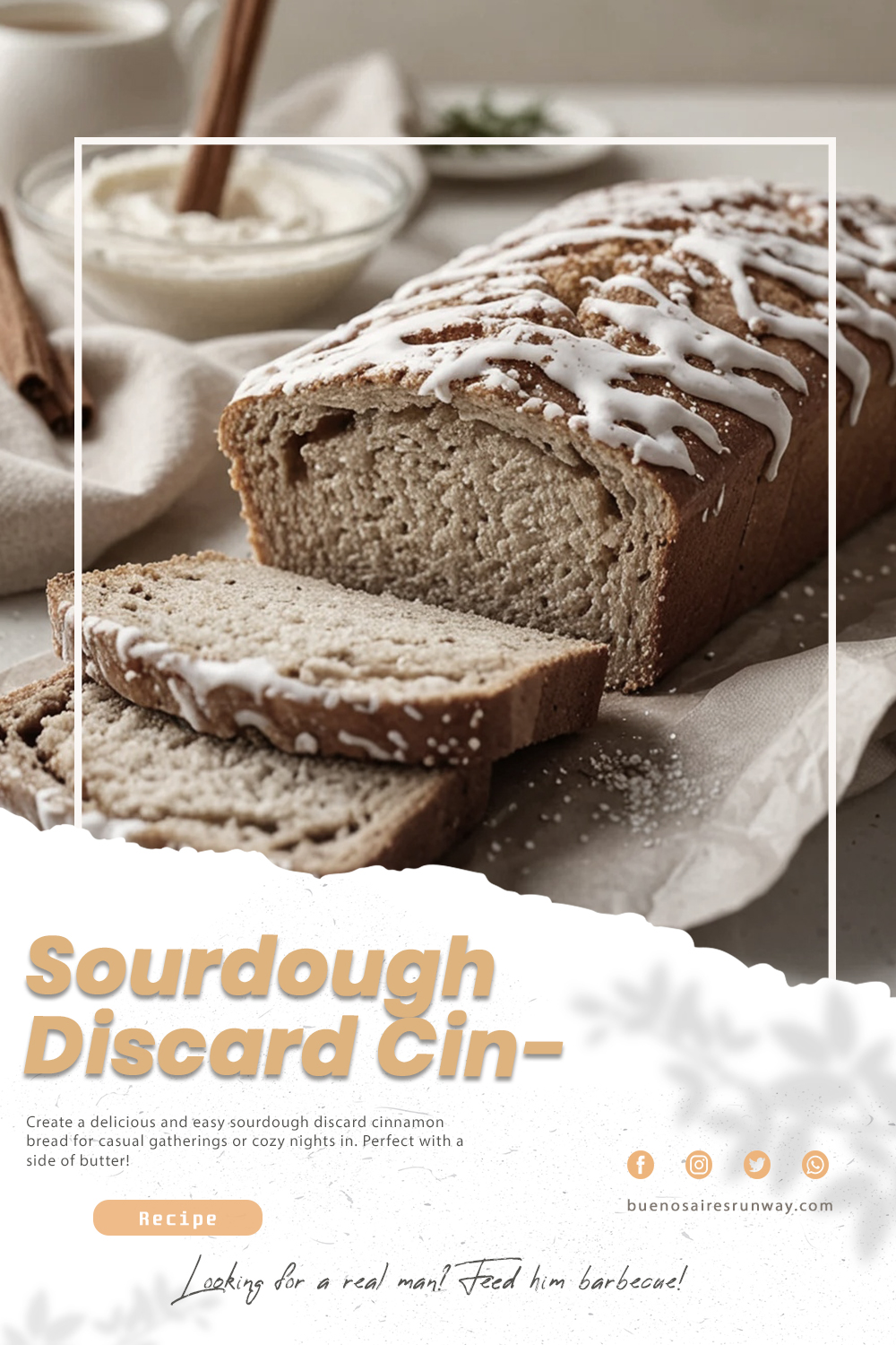 Sourdough Discard Cinnamon Bread: Bake Your Treat!