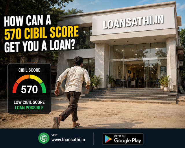 How Can a 570 CIBIL Score Get You a Loan? Low CIBIL Loan Possible Guide