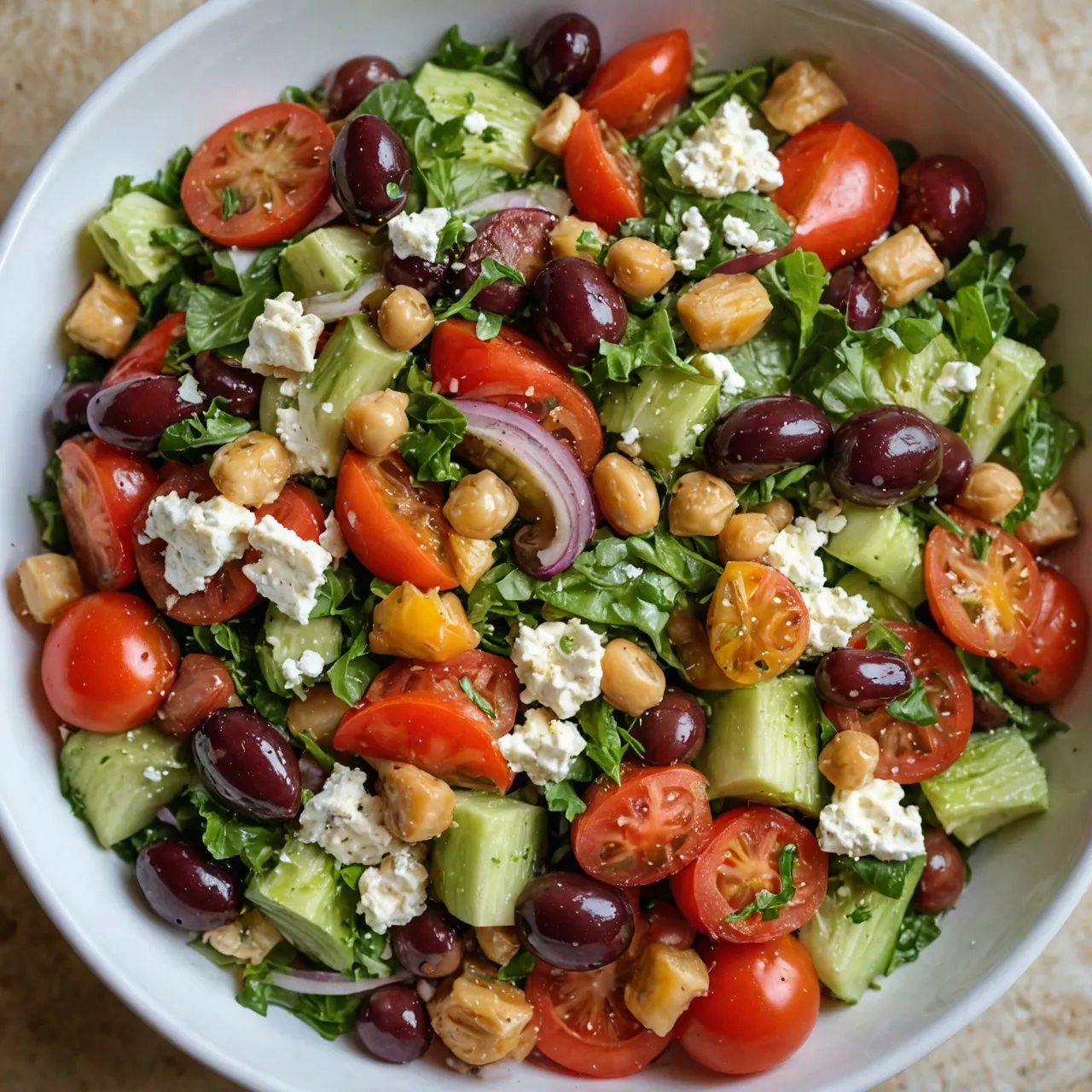 Ultimate Mediterranean Salad Recipe