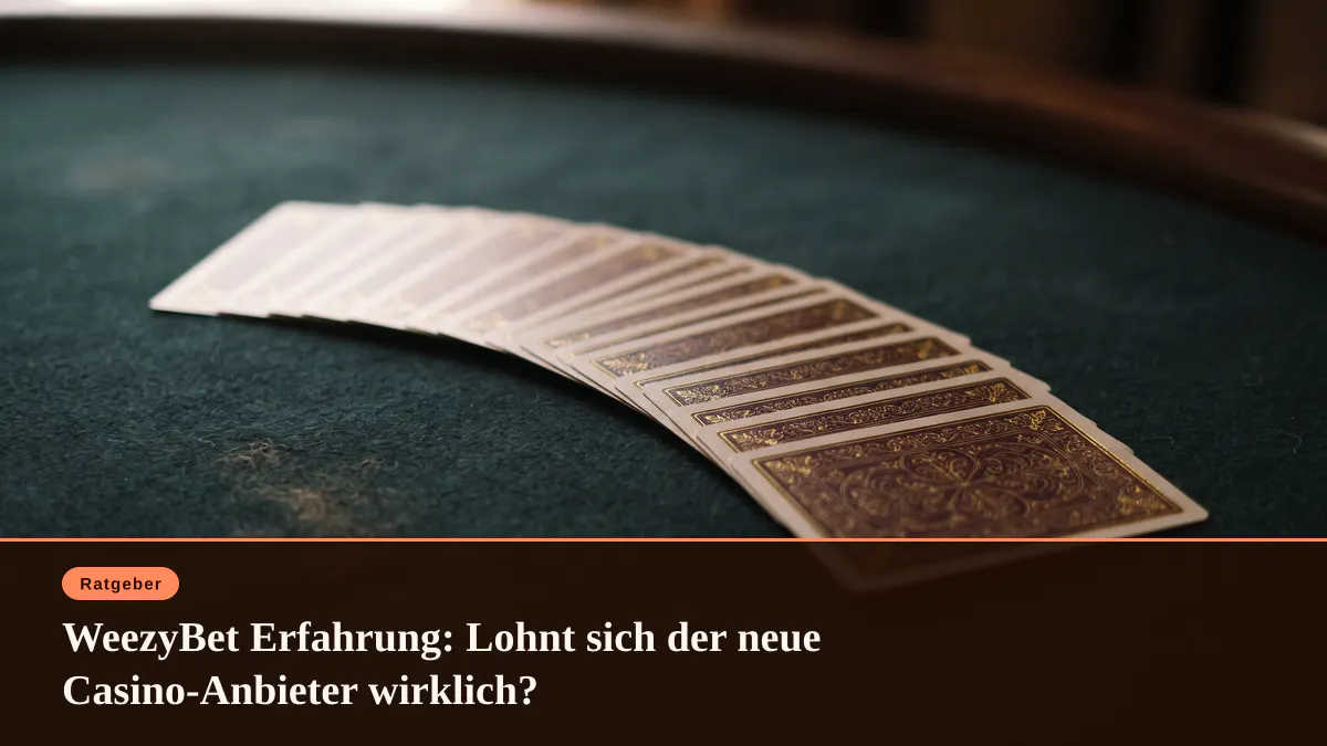 WeezyBet Erfahrung: Lohnt sich der neue Casino-Anbieter wirklich?