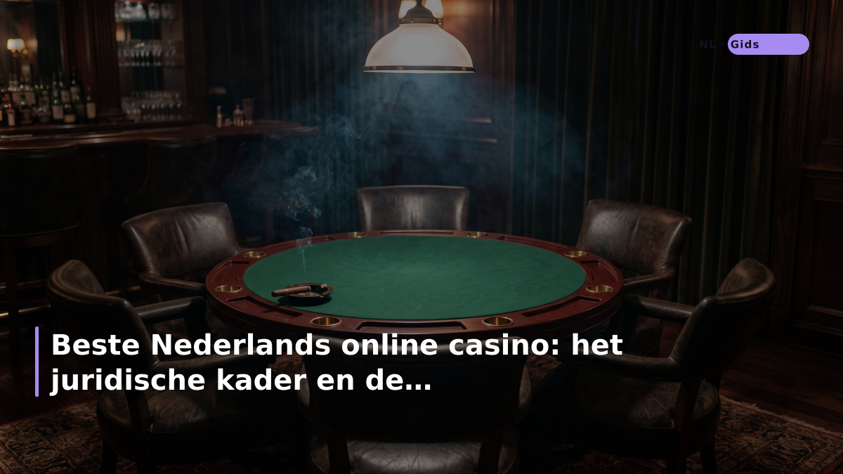 Beste Nederlands online casino: het juridische kader en de veiligheidsgrenzen