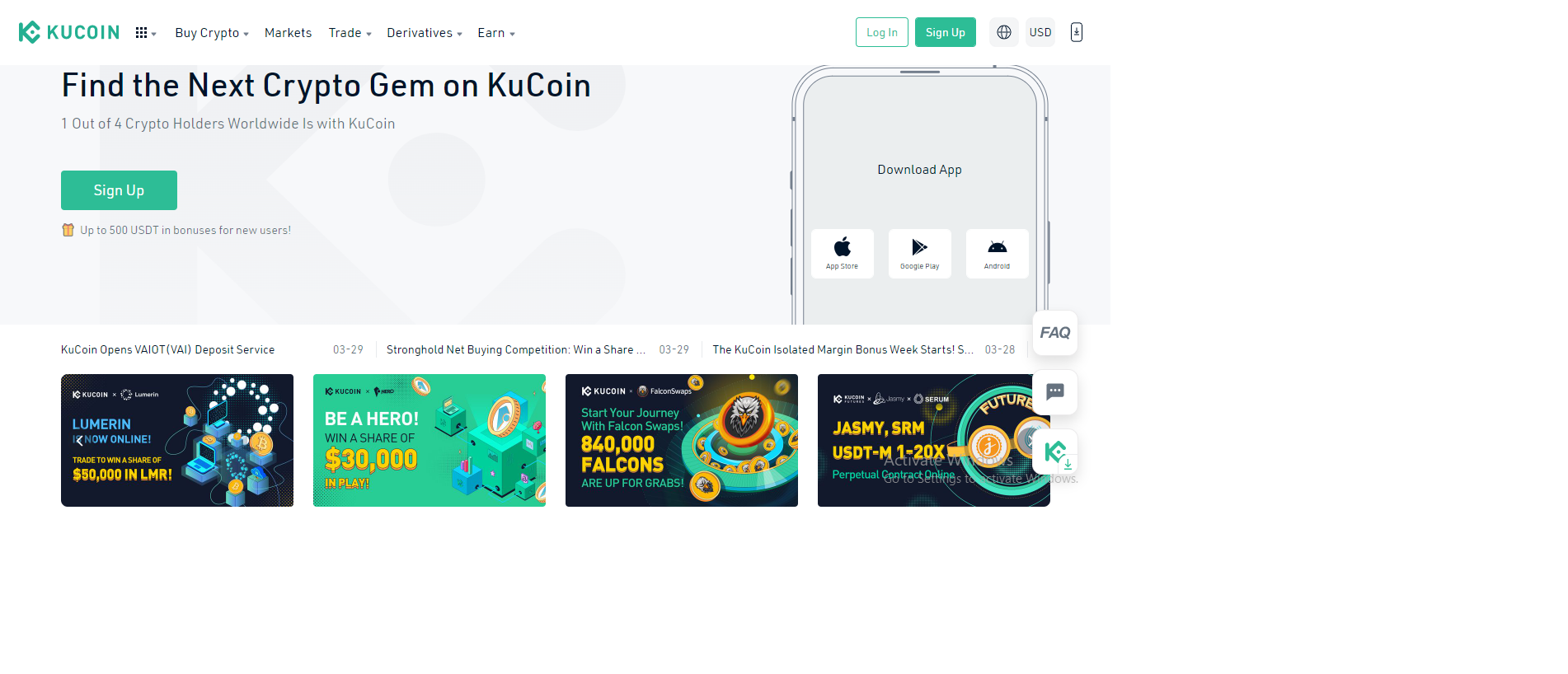 Stored capture of kucoiniou.webflow.io