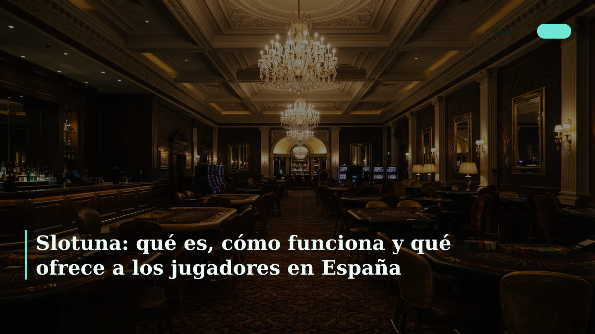 Slotuna: qué es, cómo funciona y qué ofrece a los jugadores en España