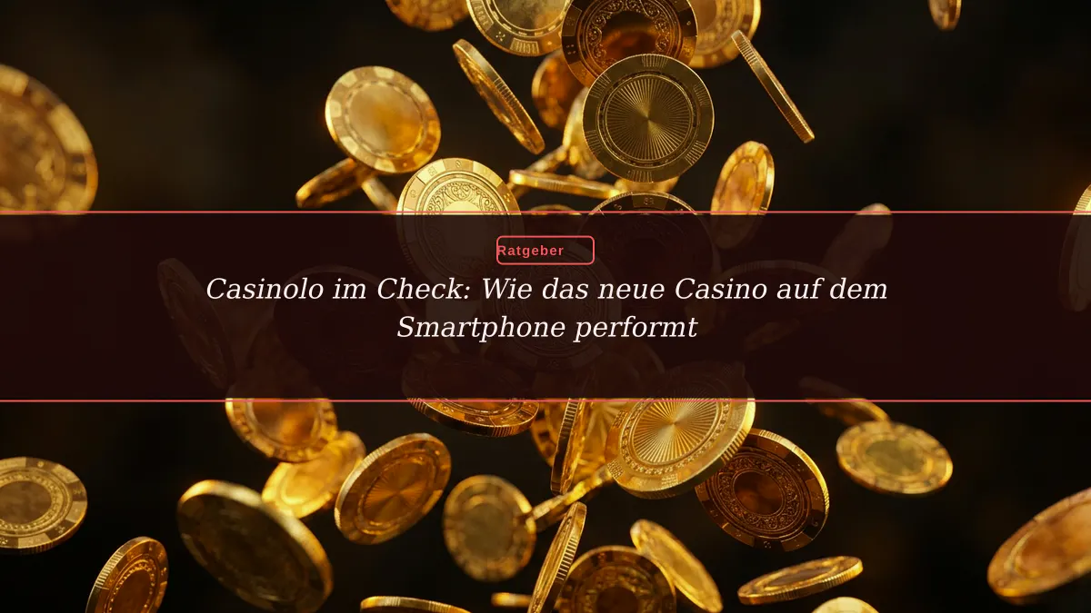 Casinolo im Check: Wie das neue Casino auf dem Smartphone performt