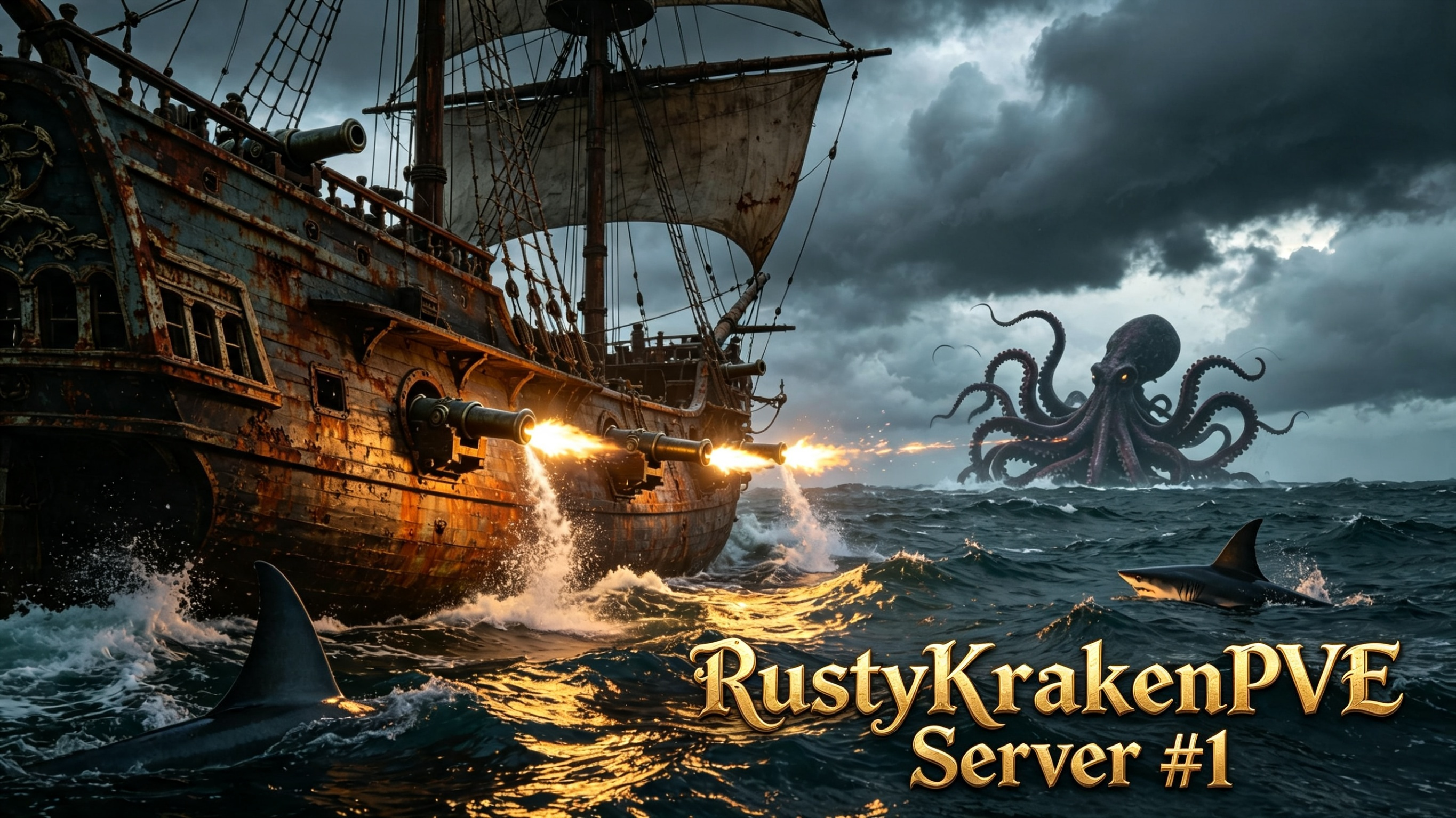 [EU] #1 RustyKraken PVE| 6x | RB | Convoys | Events | ST| Roami image