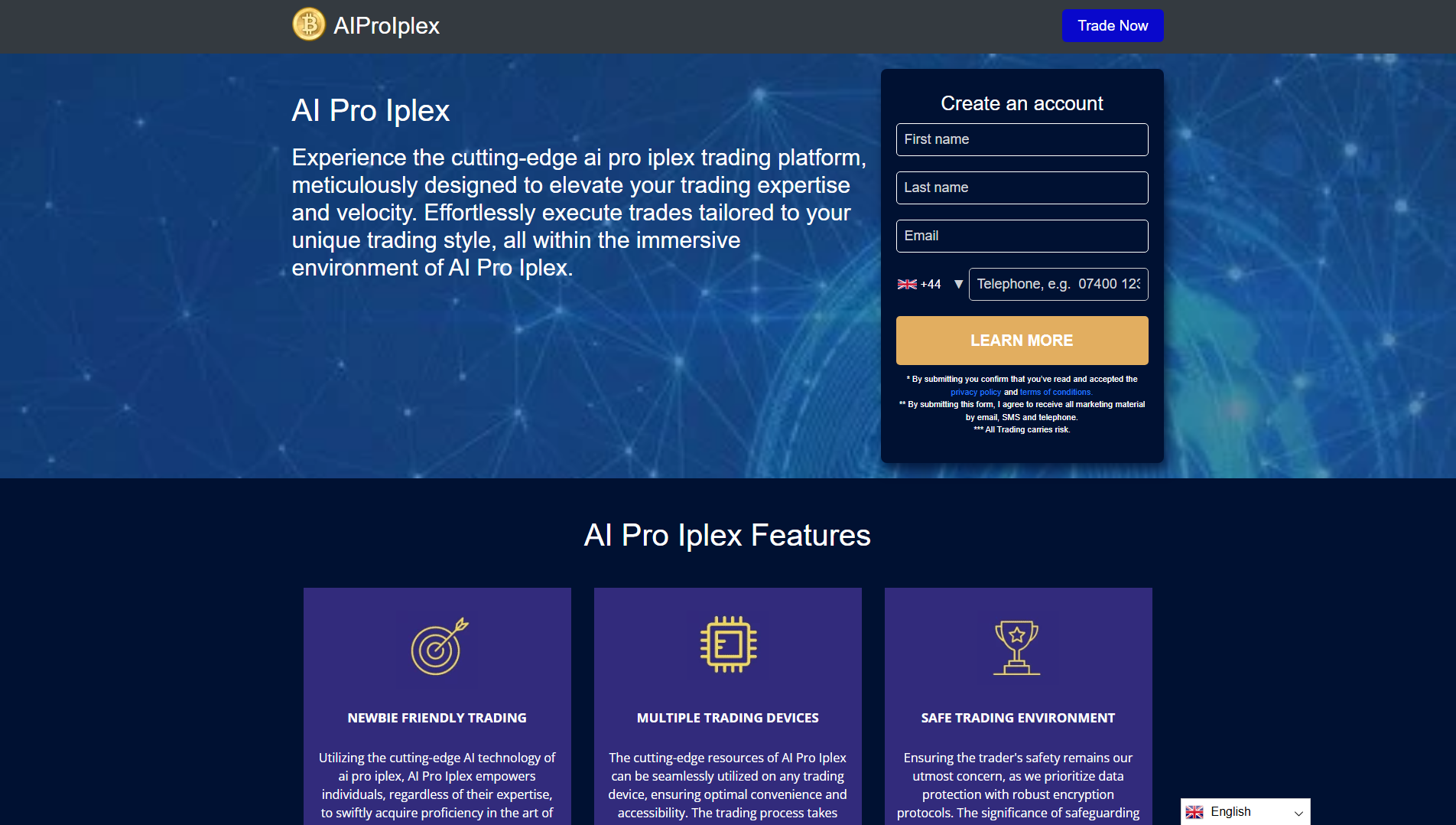 Stored capture of aiproiplex.org