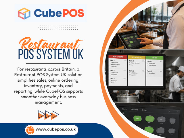 A modern Restaurant POS System UK solution may bring several everyday functions into one connected environment. Instead of constantly checking different systems, managers can spend more time looking after customers, staff and the actual business.

Find Us On Google Map: https://maps.app.goo.gl/svVvshHCoCFVMN9ZA

CubePOS
Phone: +447842892849

Read Our Blogs:

https://cubepos.wixsite.com/cafeposlondon/
https://cubeposofficial.medium.com/
https://cubepos.mystrikingly.com

More Links:

https://uk.pinterest.com/cubepos
https://issuu.com/cubepos
https://www.behance.net/cubepos