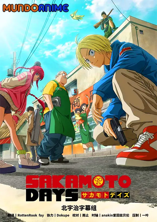 Sakamoto Days HD ligero y Full HD