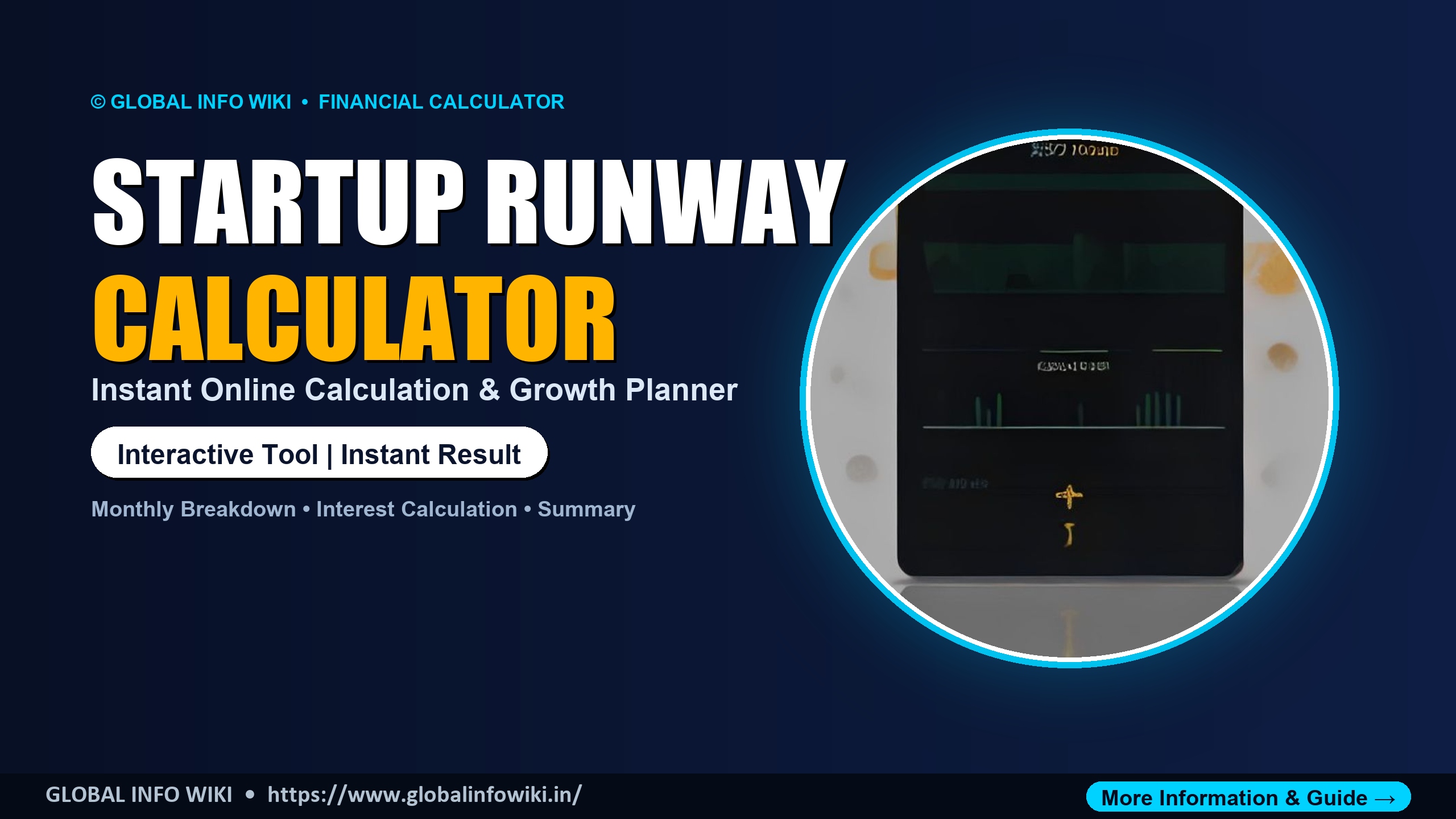 Startup Runway Calculator — How Long Will Your Funding Last? Startup Runway Calculator — How Long Will Your Funding Last?
