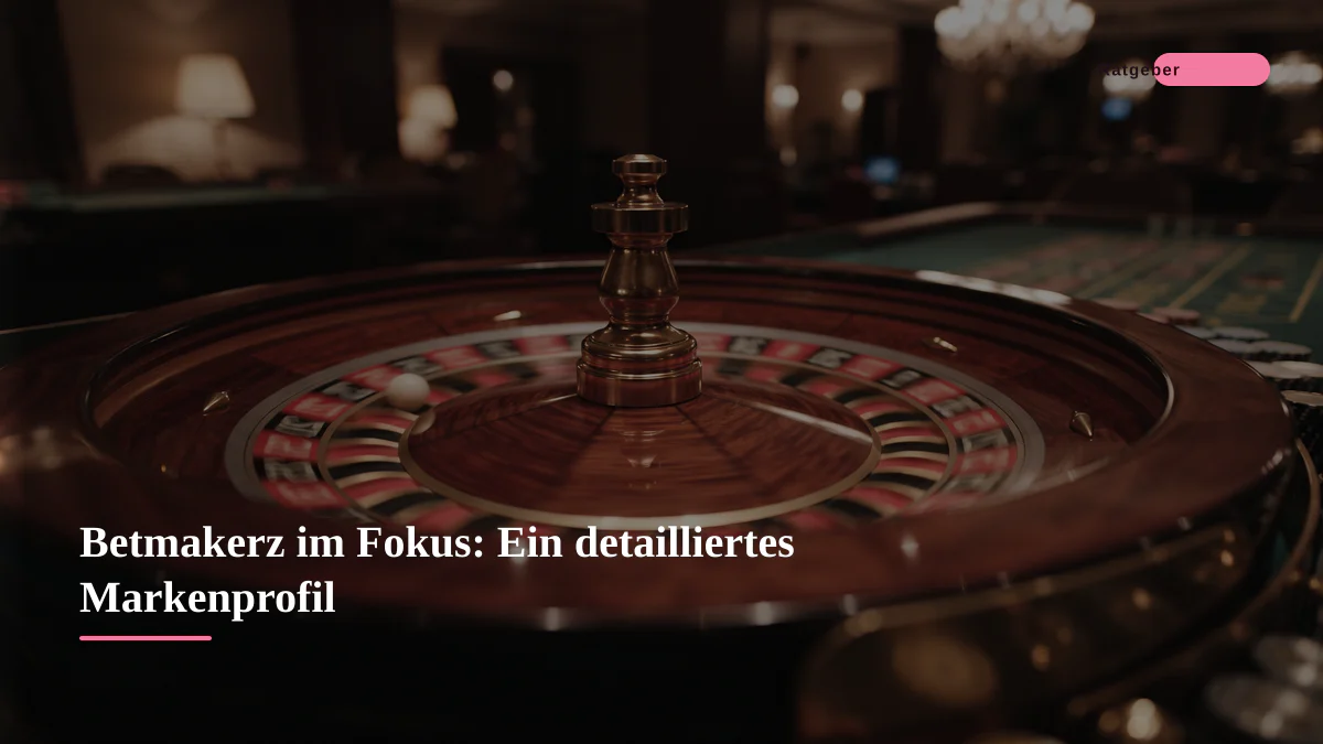 Betmakerz im Fokus: Ein detailliertes Markenprofil