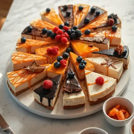 How to Create a Gorgeous Cheesecake Platter