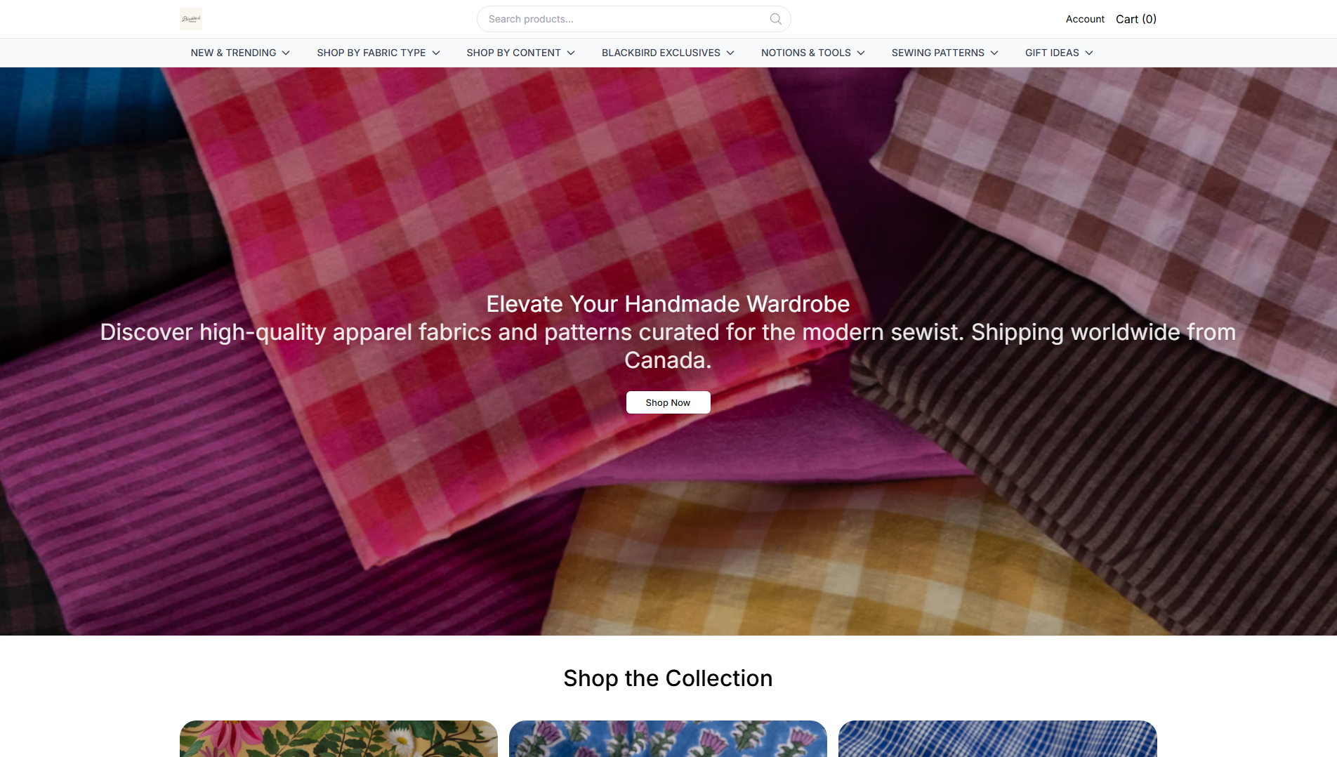 Primary capture · blackbirdfabricshq.shop