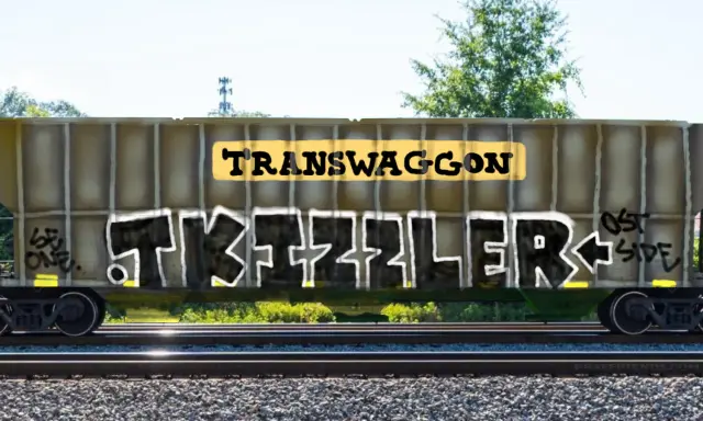Graffiti artwork by Tkiz