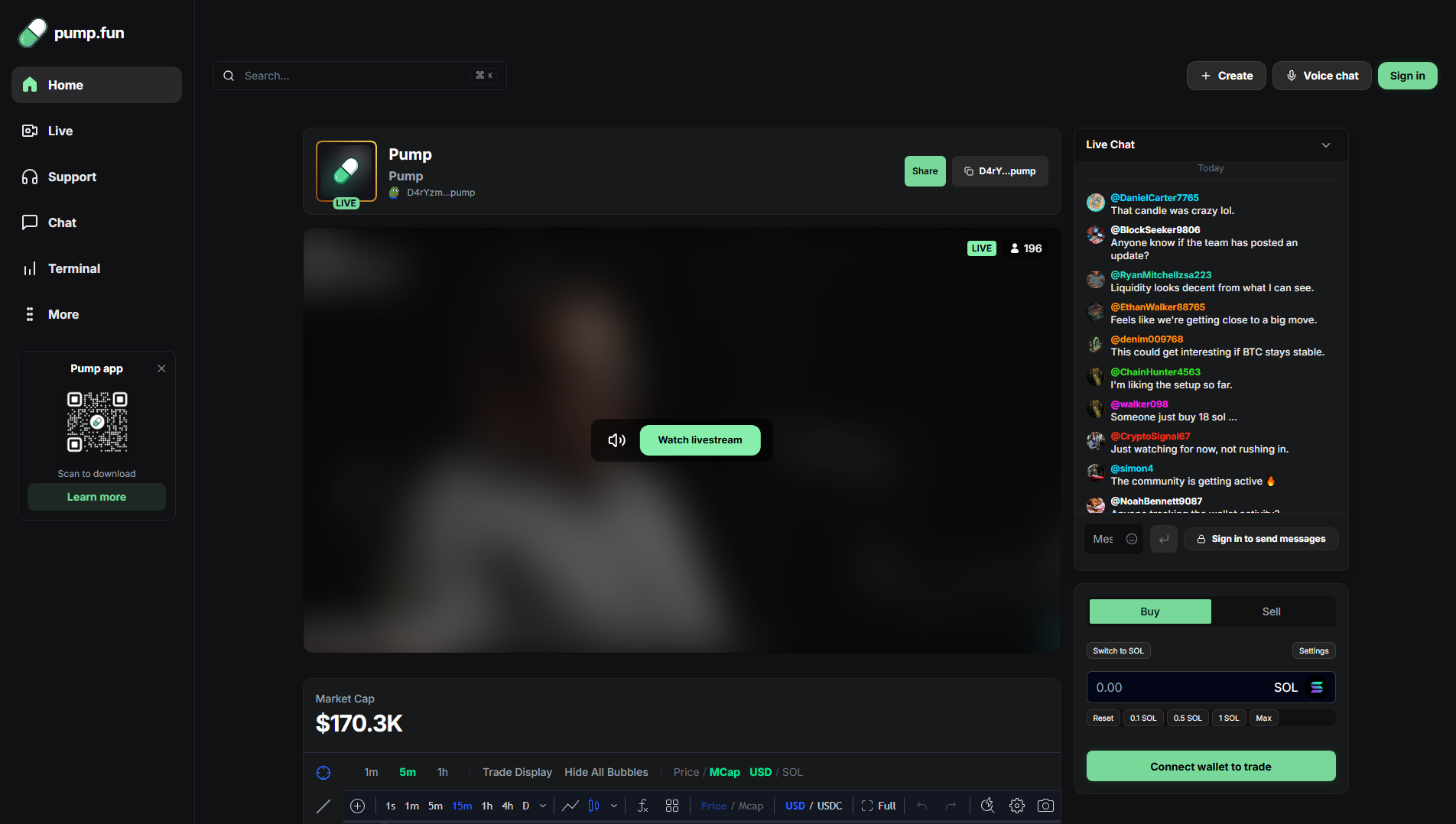 Stored capture of pump.solstreamer.click