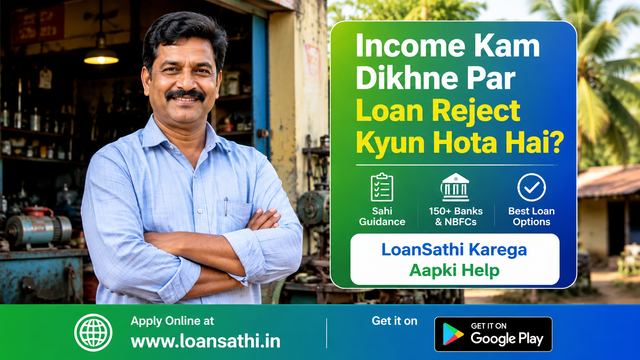 Kam Monthly Income Hone Par Personal Loan Kaise Milega? Low Salary Approval Guide | Loansathi.in