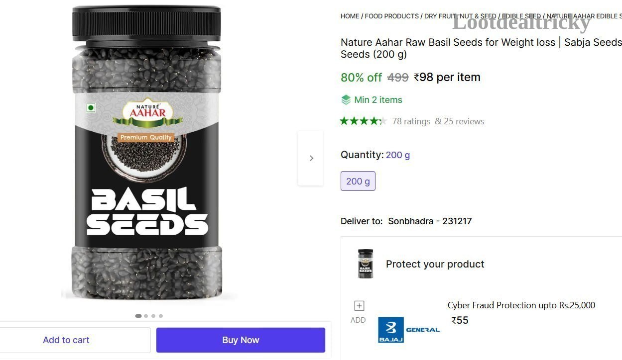 Nature Aahar Raw – Just ₹98 | Best Deal