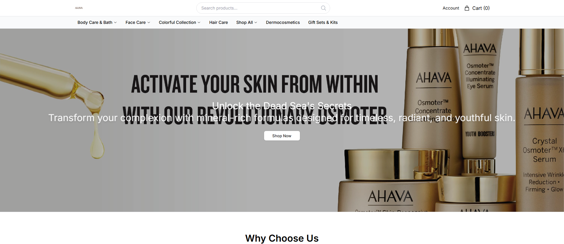 Stored capture of ahavashop.shop
