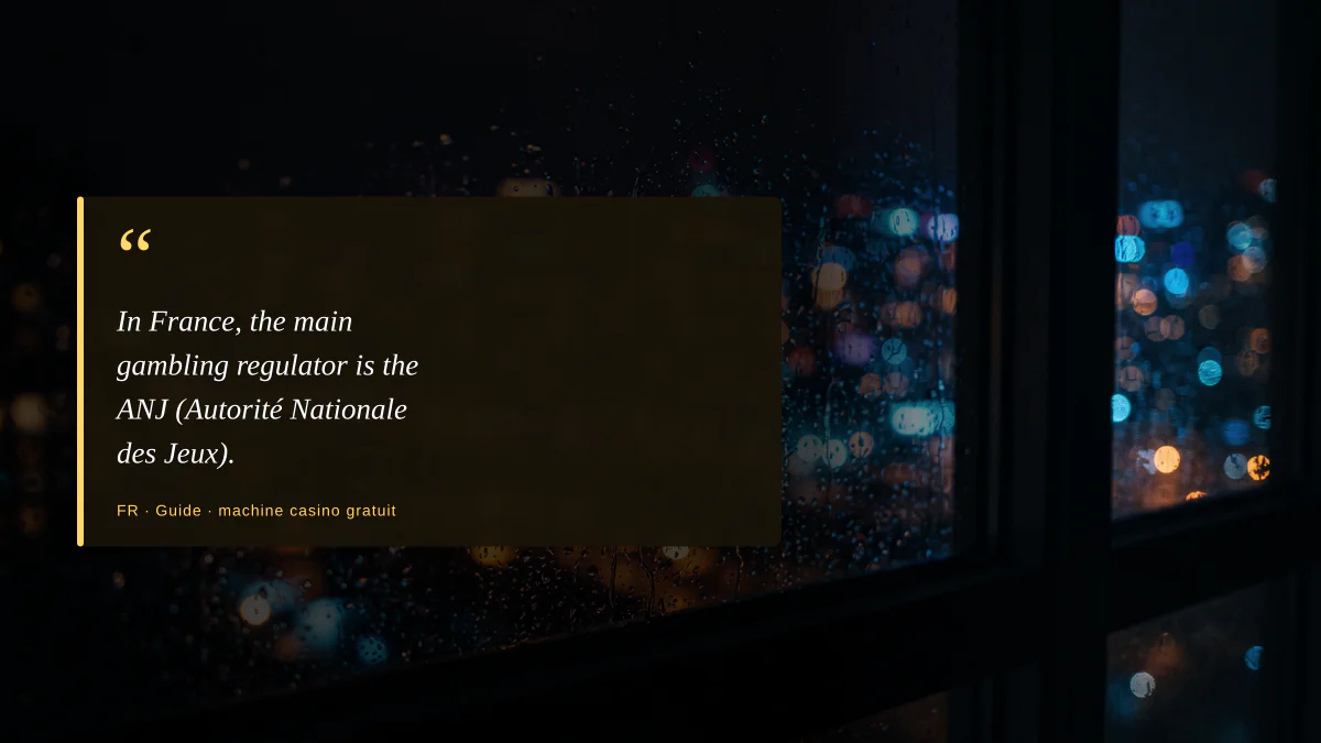 Mon regard sur la machine casino gratuit et ses réalités