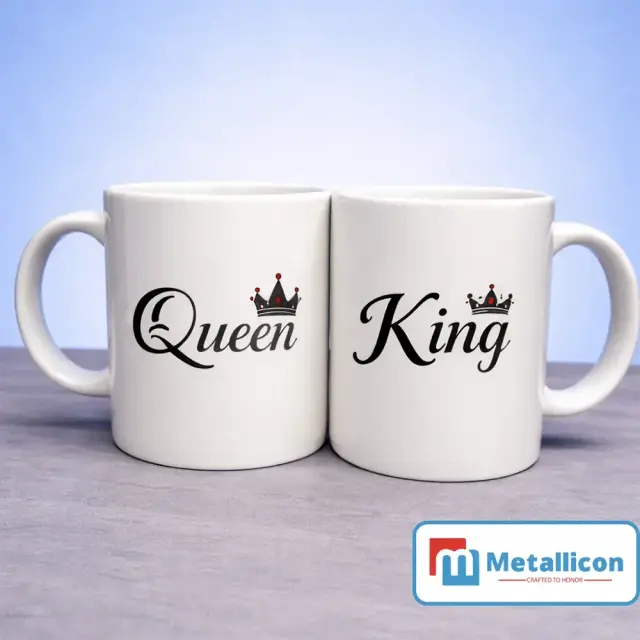 Couple Mug Printed Ceramic Cups