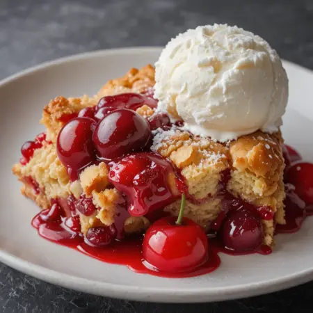 Cherry Filled Dump Cake Recipe