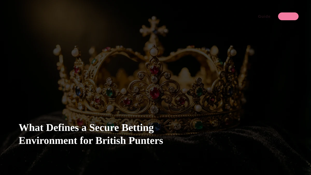 What Defines a Secure Betting Environment for British Punters