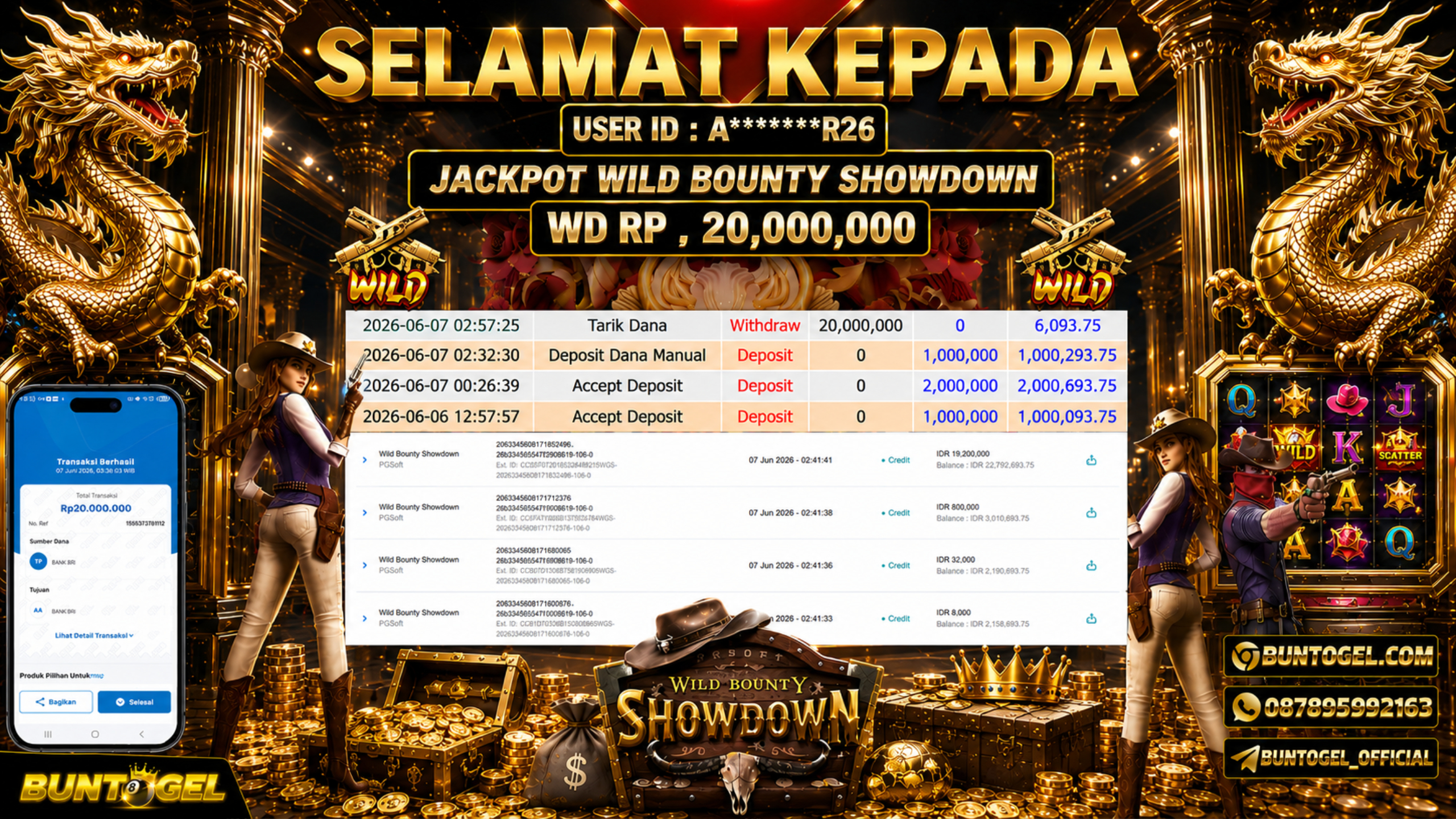 BUKTI BAYAR BUNTOGEL