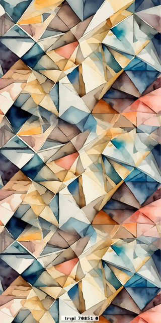 Abstract Geometric Watercolor Low Poly Triangle Pattern.jpg