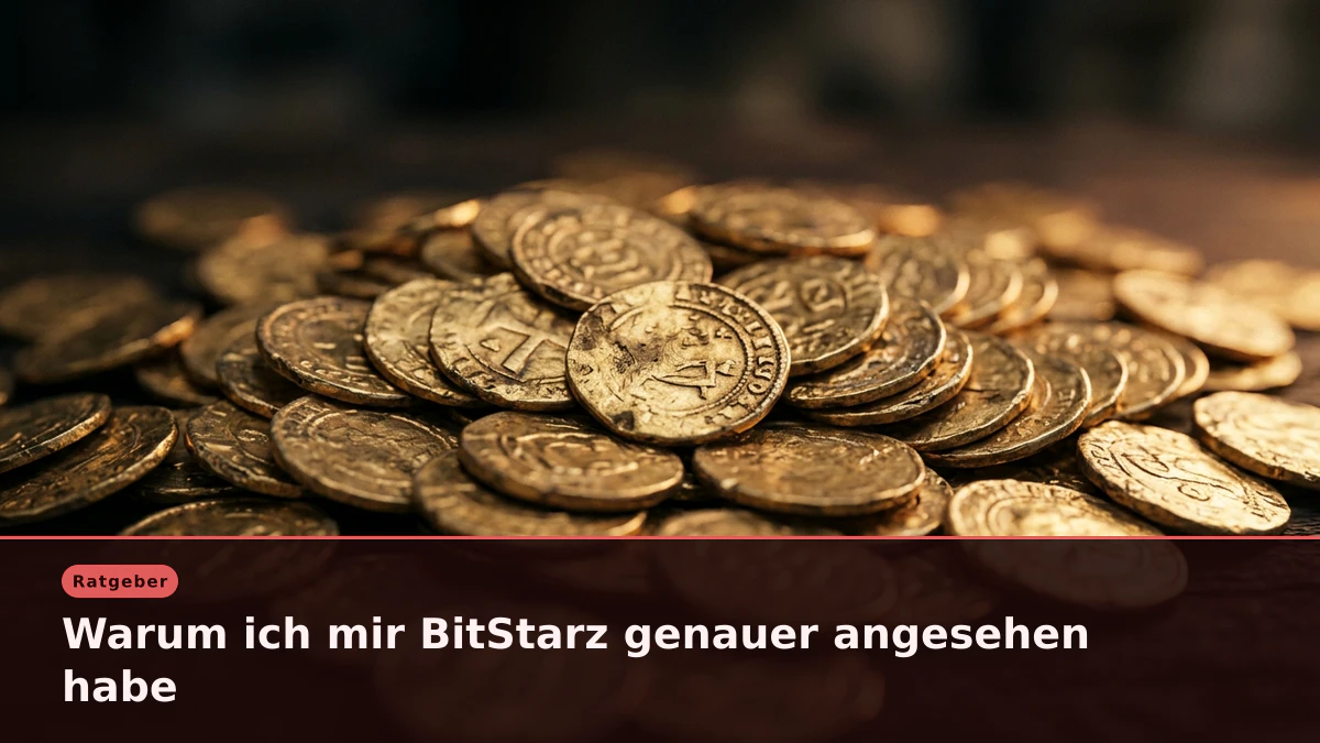 Warum ich mir BitStarz genauer angesehen habe