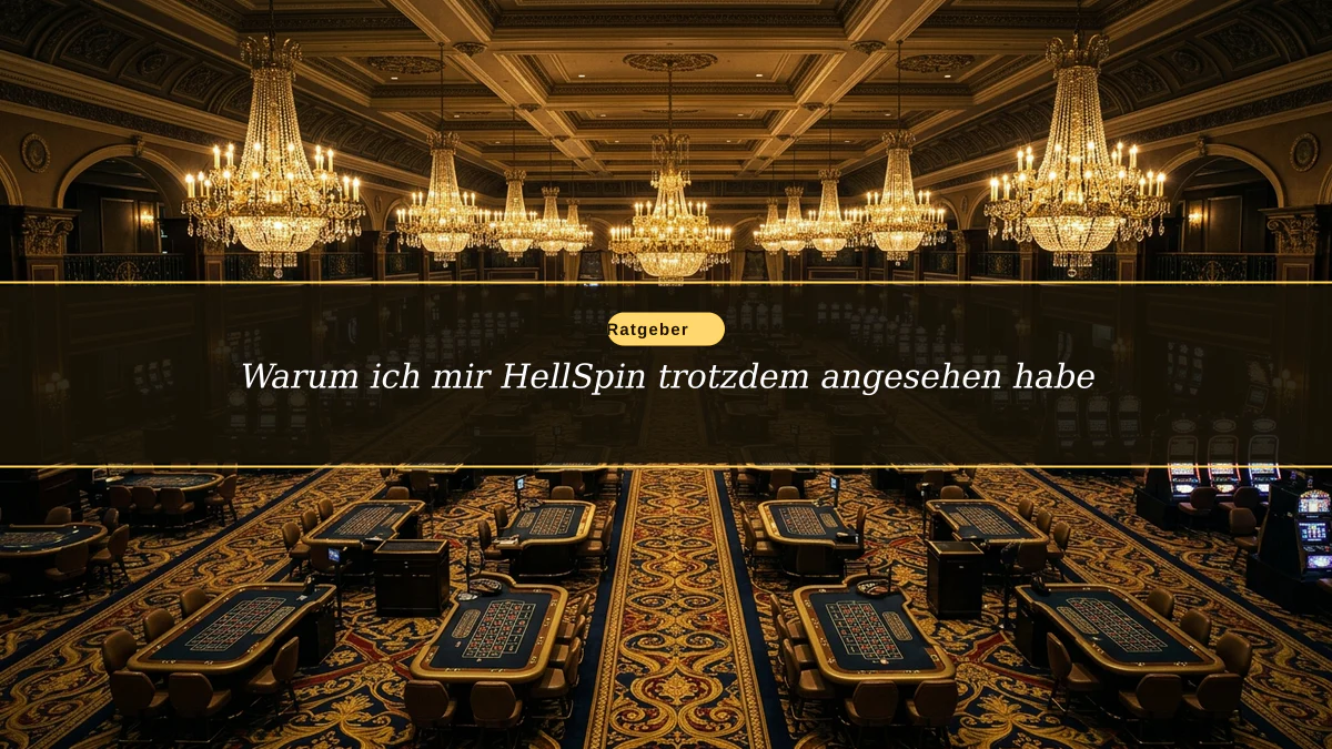 Warum ich mir HellSpin trotzdem angesehen habe