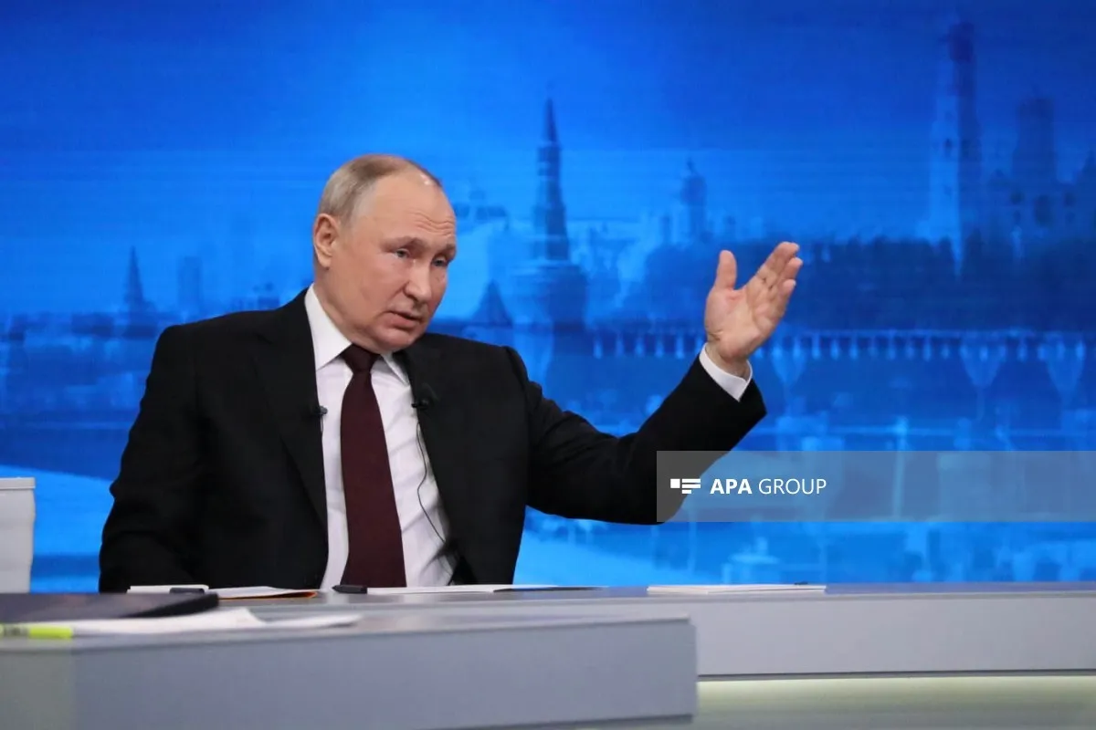 Vladimir Putin: Avropa ilə hərbi qarşıdurmaya hazırlaşmırıq