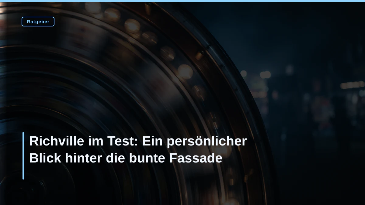 Richville im Test: Ein persönlicher Blick hinter die bunte Fassade