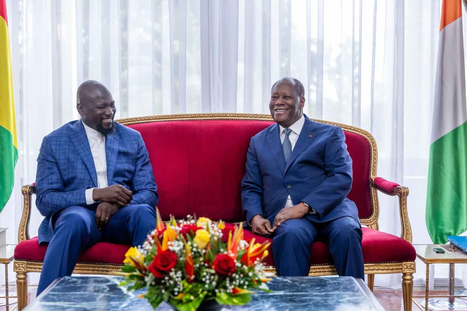 Illustration - Guinée-Côte d'Ivoire : Doumbouya reçu en grande pompe à Abidjan, un partenariat élargi en préparation