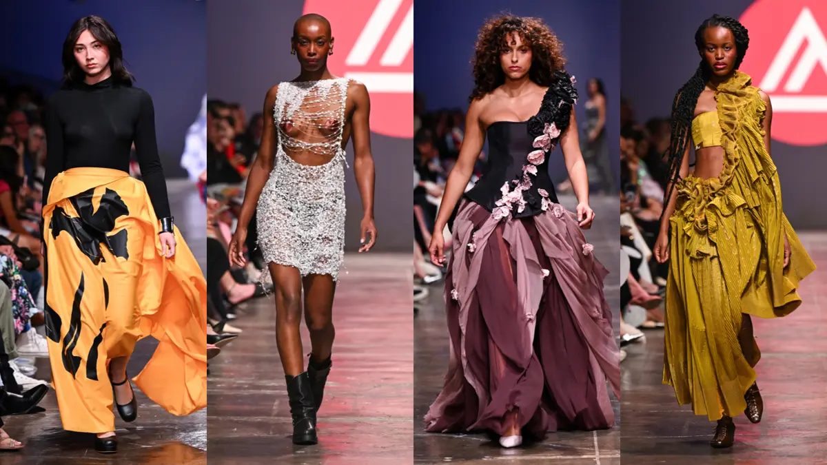 Studenții de modă strălucesc pe catwalk-ul din San Francisco