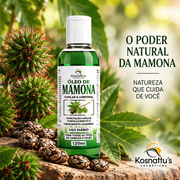 OLEO CAPILAR E CORPORAL 120ML MAMONA - KOSNATTUS - foto 2