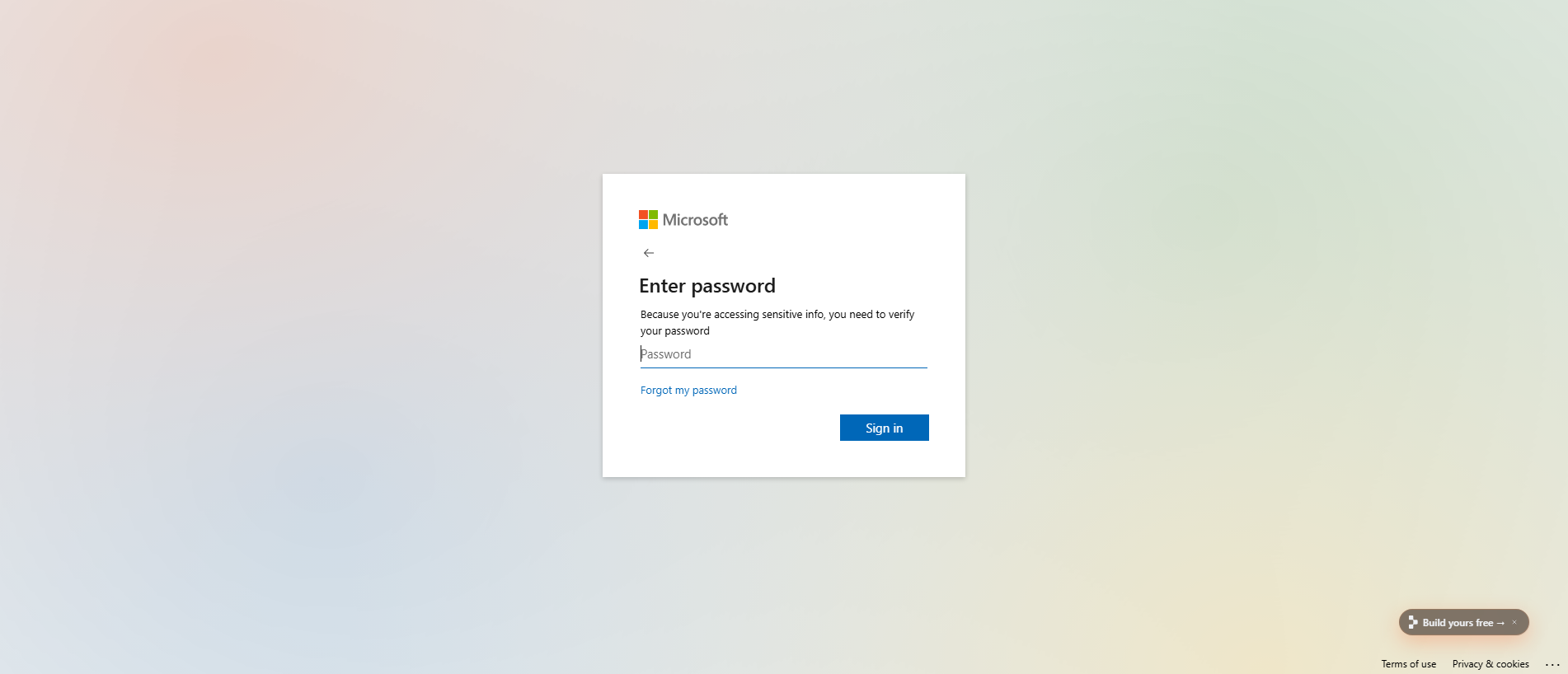 Forensic screenshot of security-hub--halebowdondenta.replit.app showing the phishing page layout