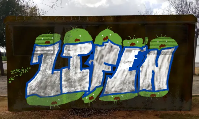 Graffiti artwork by Jocupo6
