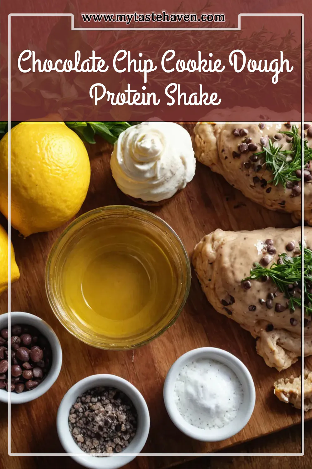 Chocolate Chip Cookie Dough Protein Shake
