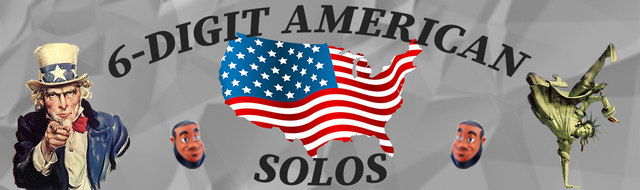 6 Digit American Solos