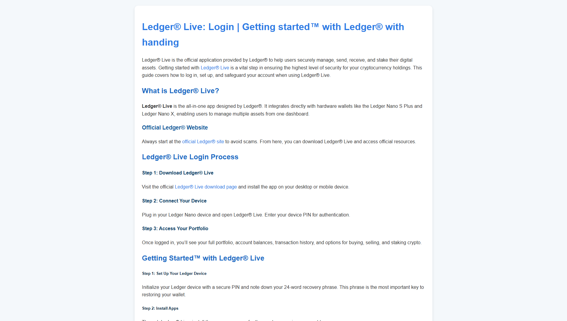 Gespeicherte Aufnahme von us-app--en-ledgr-live.pages.dev