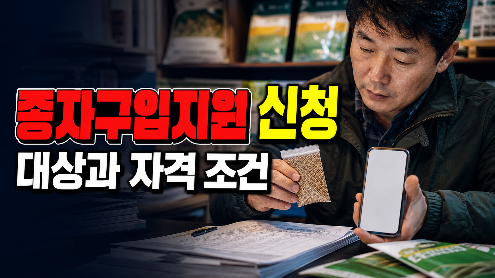 전문단지조성용종자구입지원, 2026년에 신청 전 확인할 2025년 표기 차이 관련 핵심 정보를 상징적으로 보여주는 썸네일 이미지