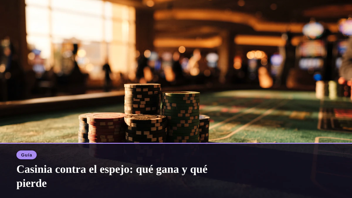 Casinia contra el espejo: qué gana y qué pierde
