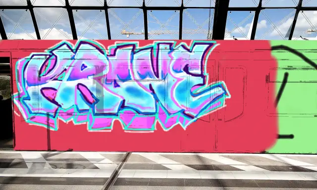 Graffiti artwork by aloer