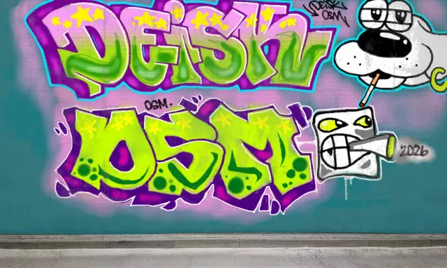 Graffiti artwork by deisko
