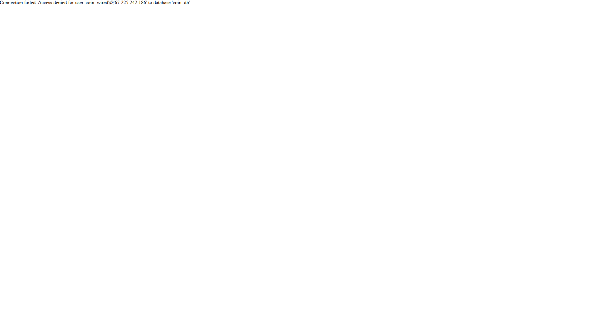 Stored capture of coinbase.wiredcoin.io
