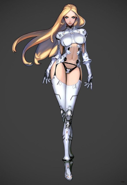 sci fi cyborg