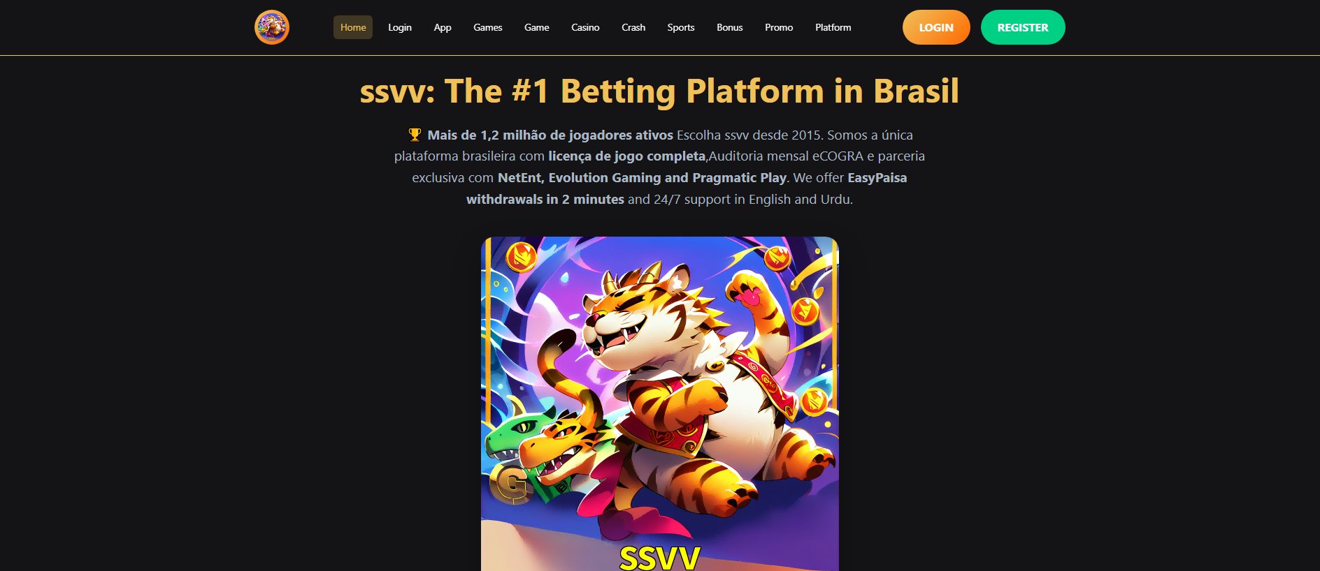Screenshot of ssvvapp.com