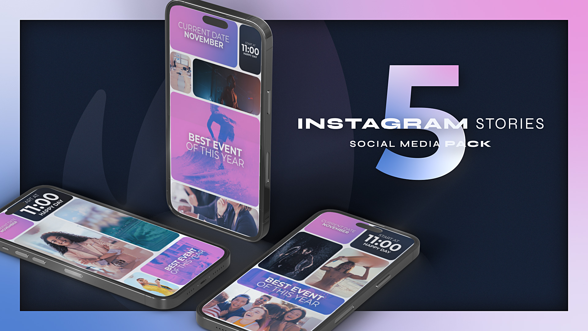 Multiscreen Instagram Reel