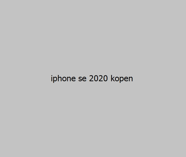 iphone-se-2020-kopen