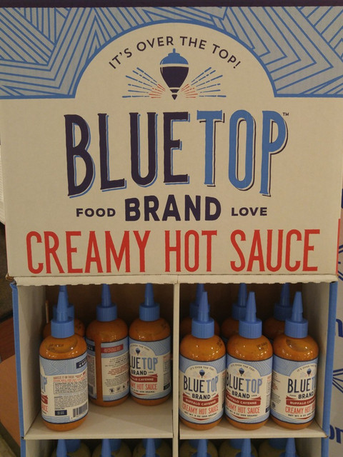 Blue Top Sauce Display 01