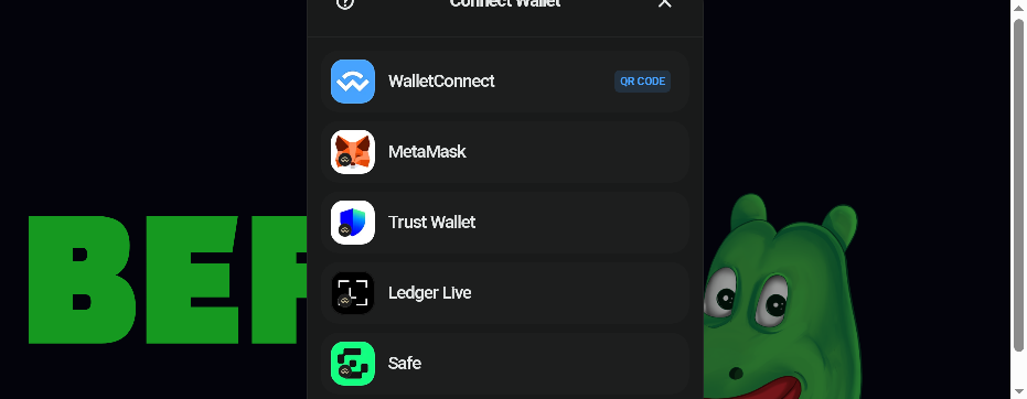 Stored capture of befe-coin.pages.dev
